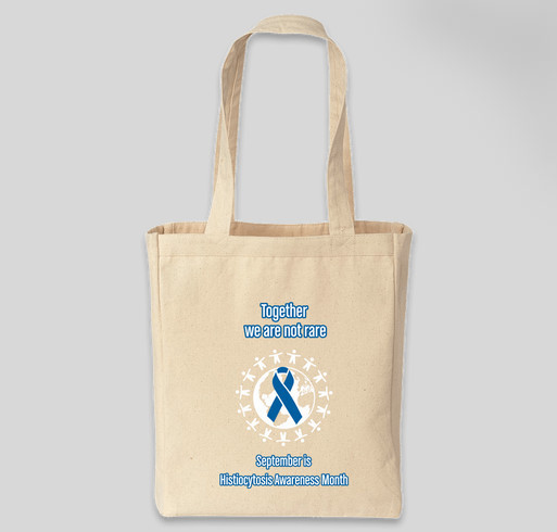 Shop with Histio Awareness All Year Round with this Tote! Fundraiser - unisex shirt design - front