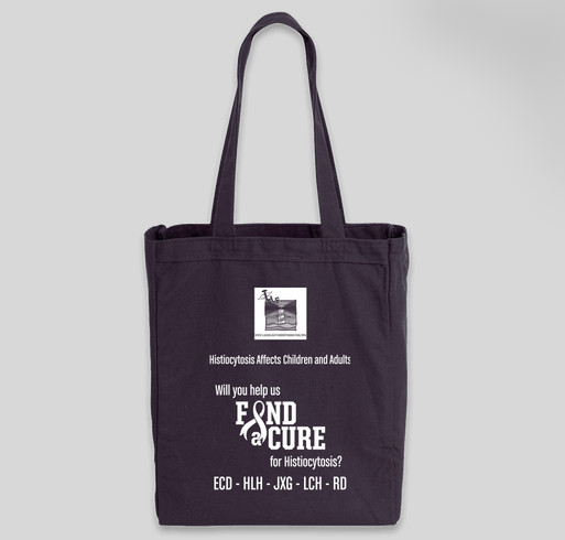 Shop with Histio Awareness All Year Round with this Tote! Fundraiser - unisex shirt design - back