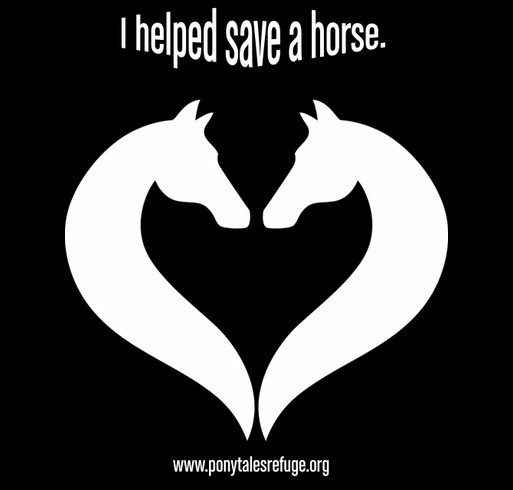 Buy a Tote and Save a Horse shirt design - zoomed