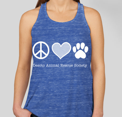 Desoto Animal Rescue Society Virtual Walk Fundraiser - unisex shirt design - front