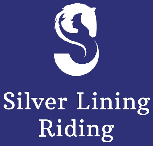 Silver Lining Riding Waterbottle shirt design - zoomed