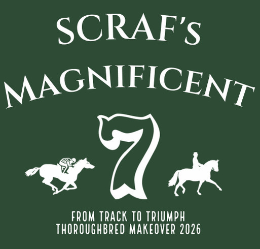 Support SCRAF’s Magnificent 7 – Wear the Shirt, Be Part of the Journey! shirt design - zoomed