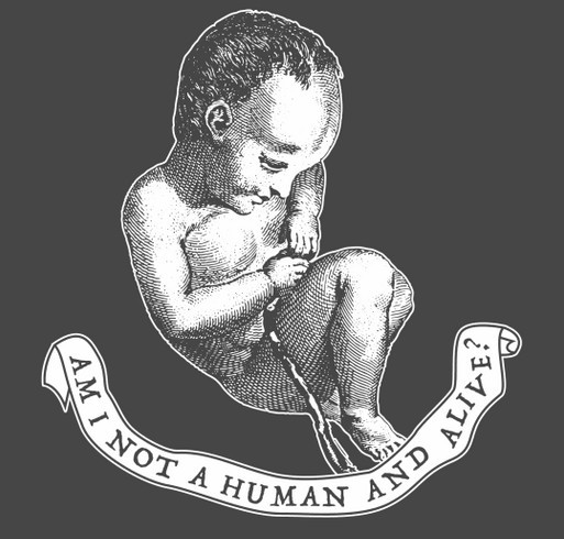 Am I not a human and alive? shirt design - zoomed