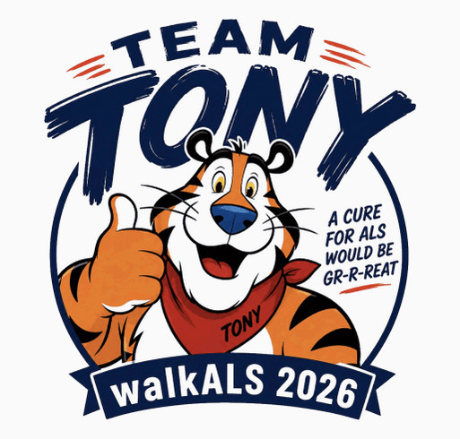 Team Tony shirt design - zoomed