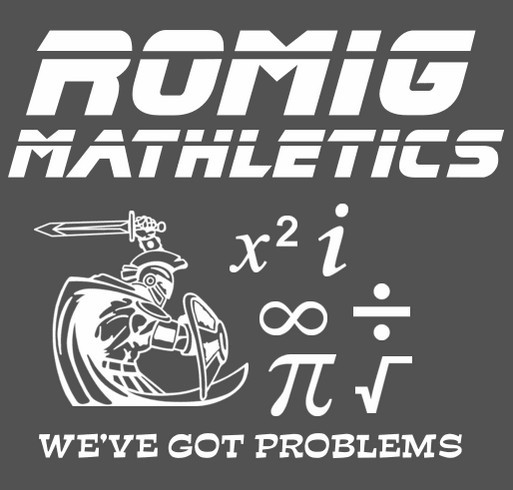 Romig Mathlete Gear! shirt design - zoomed