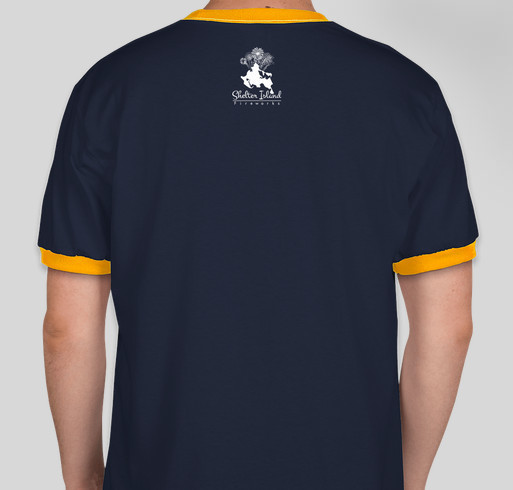 Louis' Beach Fireworks Apparel Fundraiser - unisex shirt design - back
