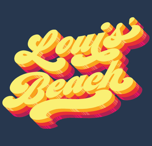 Louis' Beach Fireworks Apparel shirt design - zoomed