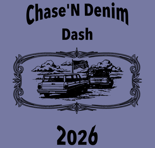 Chase'N Denim Dash 2026 shirt design - zoomed