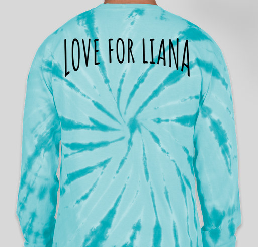 LOVE FOR LIANA Fundraiser - unisex shirt design - back