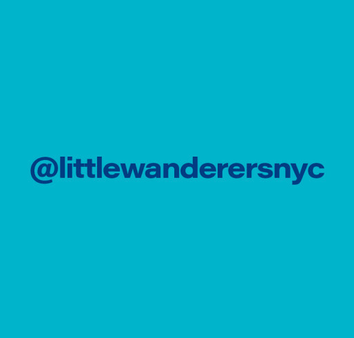 Little Wanderers Tie Dye T-Shirt Fundraiser shirt design - zoomed