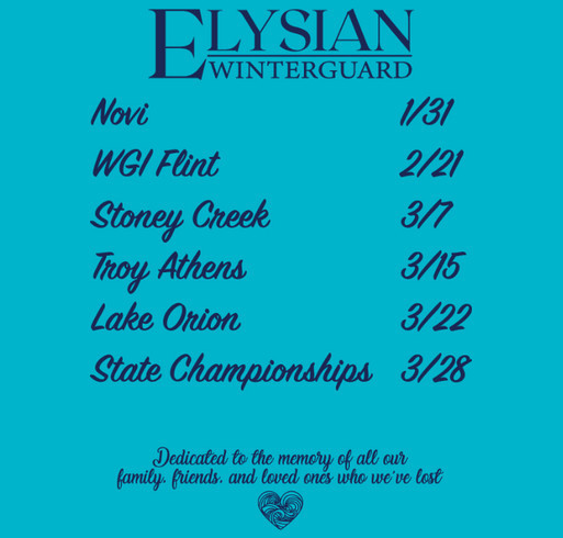 Elysian WInterguard 2026 Season Show Shirt shirt design - zoomed