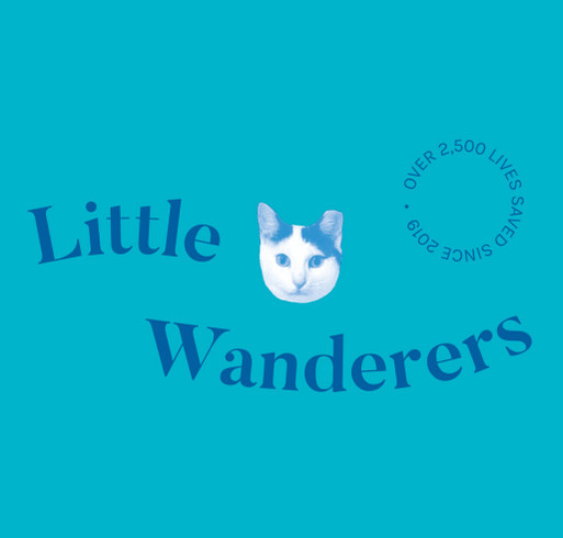 Little Wanderers Tie Dye T-Shirt Fundraiser shirt design - zoomed