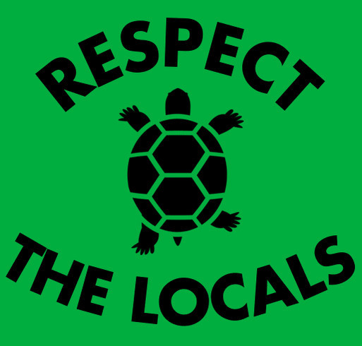 Margate Terrapin Rescue Project: Buy A Shirt, Build a Barrier shirt design - zoomed