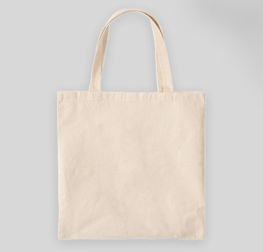 "All Heart" Tote Featuring the art of Naturel Fundraiser - unisex shirt design - back