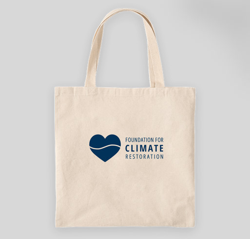 Give with Purpose to the Foundation for Climate Restoration Fundraiser - unisex shirt design - back