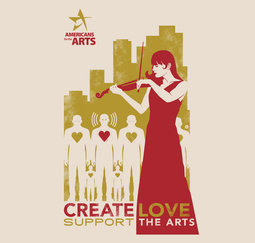 Create Love Totes shirt design - zoomed