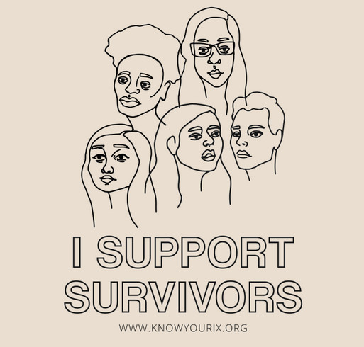 Know Your IX Holiday Fundraiser shirt design - zoomed