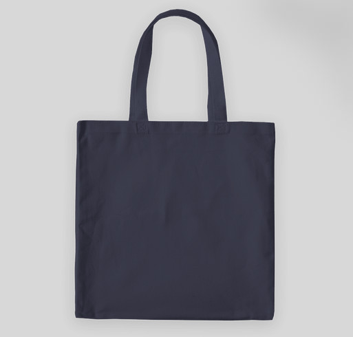 Night Time Blooms Tote Bag Fundraiser - unisex shirt design - back