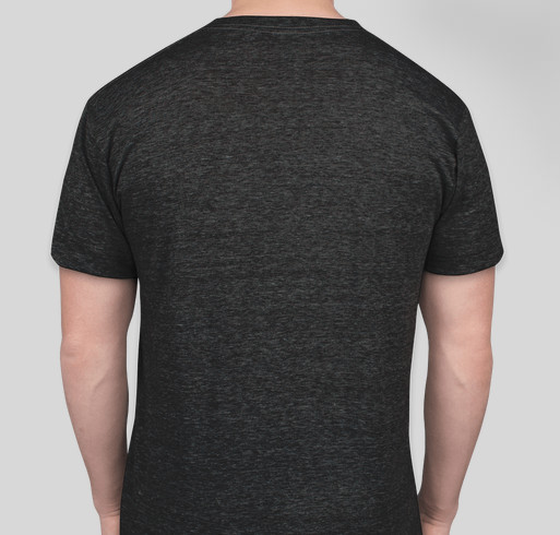 LPC Hustle With Heart Fundraiser - unisex shirt design - back