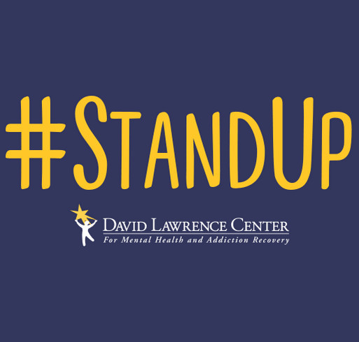 #StandUp with DLC shirt design - zoomed
