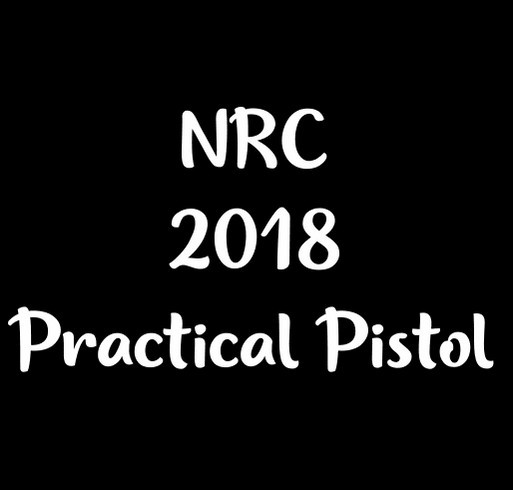 2018 NRC Practical Pistol shirt design - zoomed