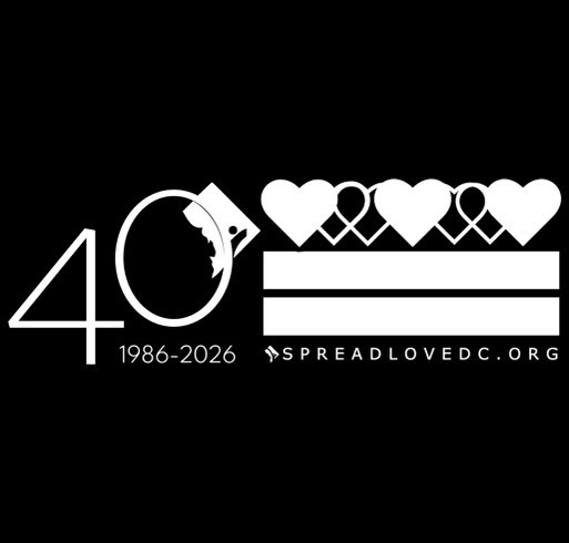 Spread Love DC 2026 shirt design - zoomed