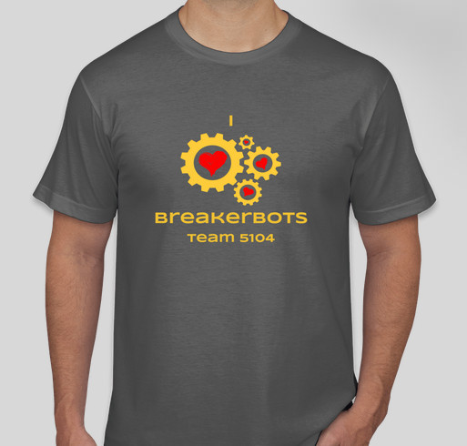 BreakerBots Fundraiser - unisex shirt design - front