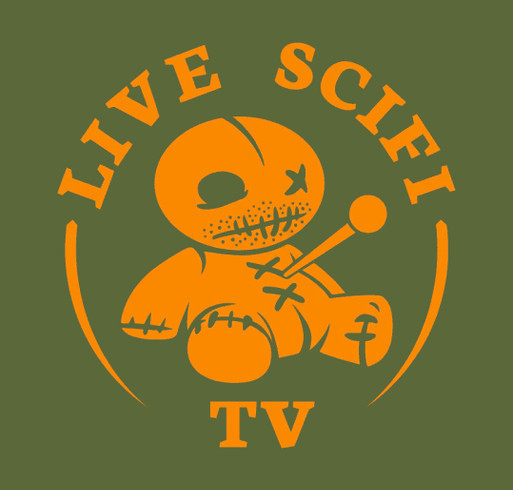 livescifi.tv fundraiser shirt design - zoomed