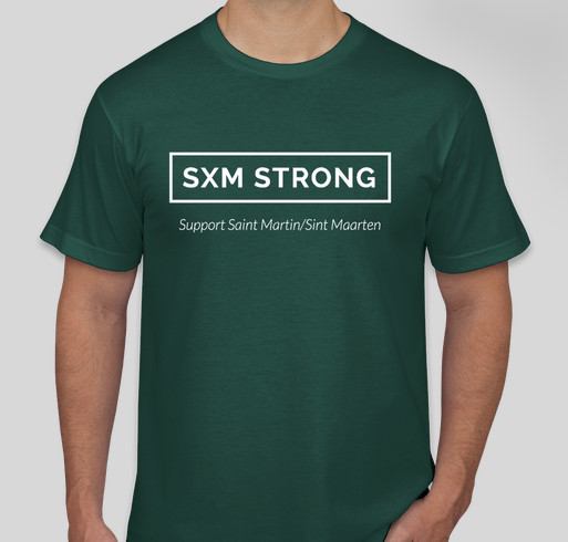 SXM Strong Fundraiser - unisex shirt design - front