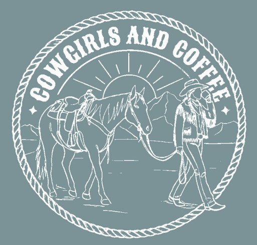Cowgirls & Coffee Shirts shirt design - zoomed