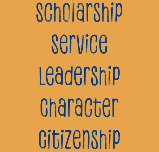 National Junior Honor Society T-Shirt shirt design - zoomed