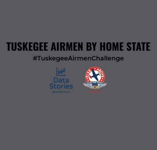 Limited Edition Tuskegee Airmen US Map Shirt shirt design - zoomed
