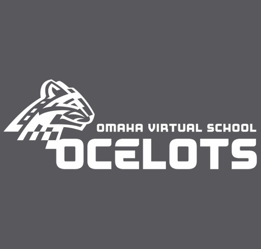 Omaha Virtual School shirt design - zoomed