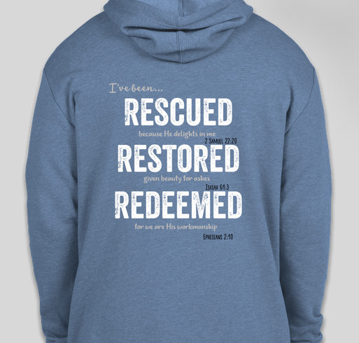 Redemption Youth Ranch Fundraiser - unisex shirt design - back