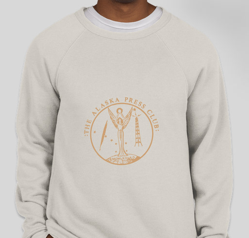 Alaska Press Club Crewneck 2023 Fundraiser - unisex shirt design - front