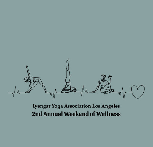 2nd Annual Weekend of Wellness shirt design - zoomed