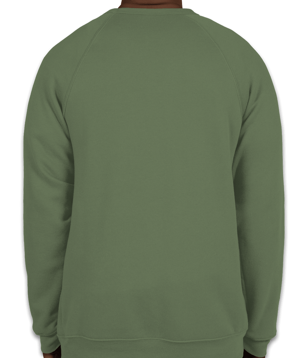 Super Soft Crewnecks! Adult Sizing Fundraiser - unisex shirt design - back