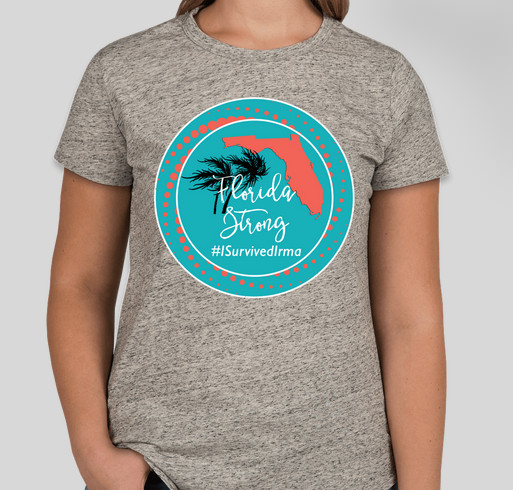 Florida Strong! #ISurvivedIrma - Hurricane Irma Relief Fund Fundraiser - unisex shirt design - front