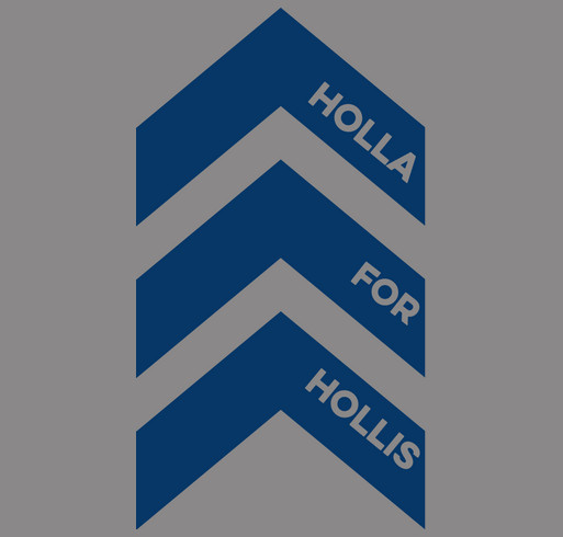 Holla4Hollis 2026 shirt design - zoomed