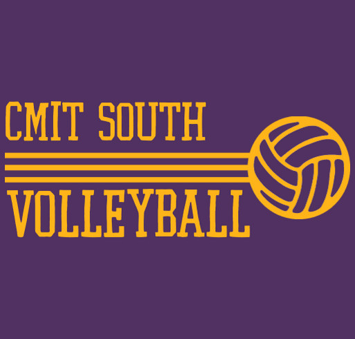 CMIT South HS Volleyball Apparel Sale 2022 shirt design - zoomed