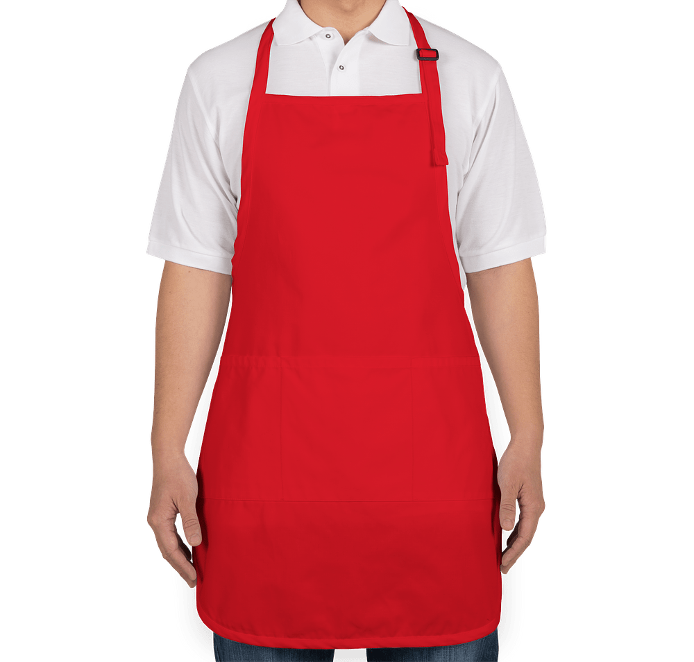 Port Authority Stain Release Full Length Apron - Embroidered
