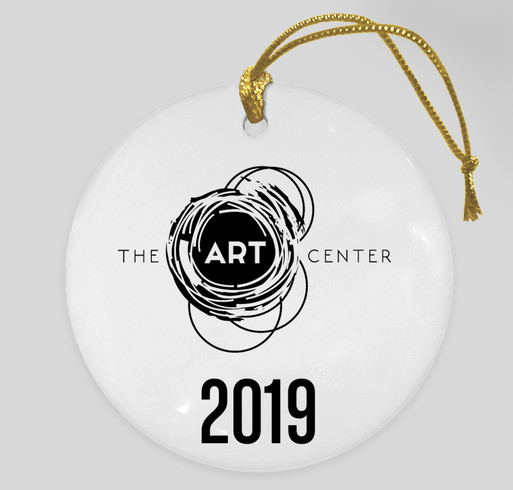 Quincy Art Center Ornament 2019 Fundraiser - unisex shirt design - back