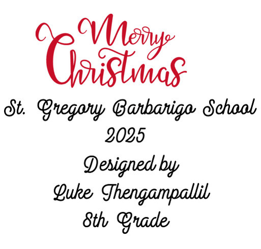 SGB 2025 Ornament Fundraiser shirt design - zoomed