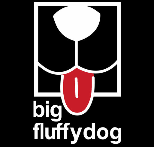 Big Fluffy Dog Scarves & Outerwear! shirt design - zoomed