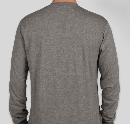 AHS Grey Long Sleeve 2018 Fundraiser - unisex shirt design - back