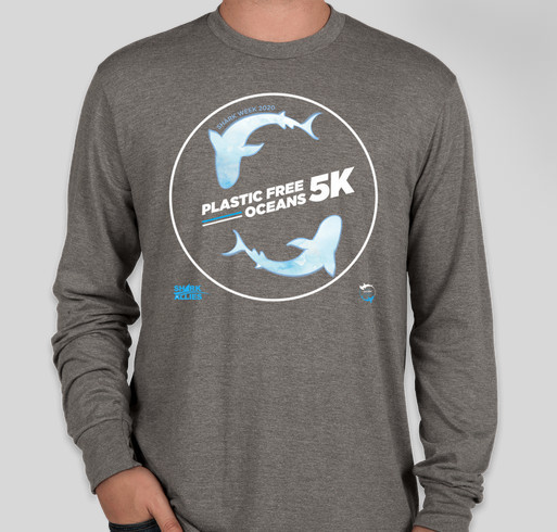 2020 Virtual Shark Week 5k! Fundraiser - unisex shirt design - front