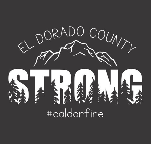 El Dorado County Strong 2 shirt design - zoomed
