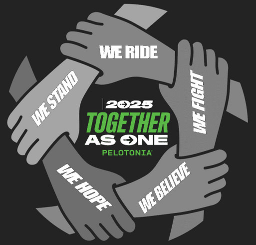 2025 Consumer Direct Pelotonia Fundraiser shirt design - zoomed