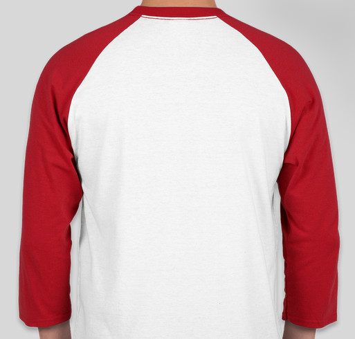 JVF Baseball Tee (Youth XS/S/XL and Adult Sizes) Fundraiser - unisex shirt design - back