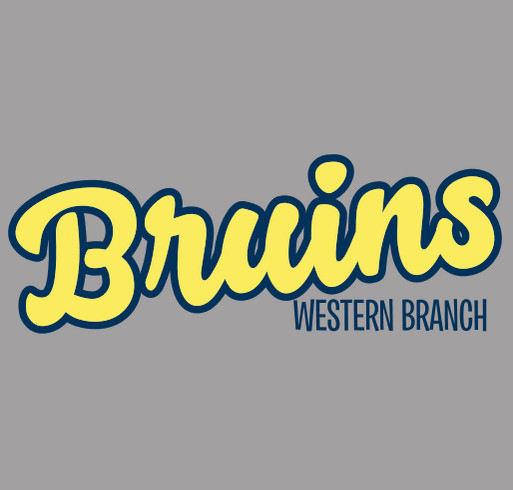WBP PTA Bruins Spirit Wear shirt design - zoomed